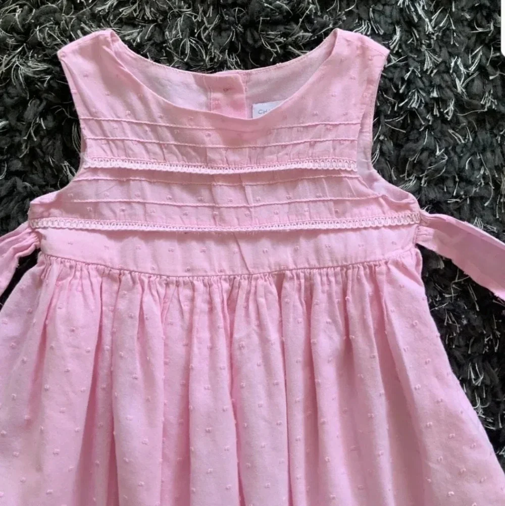 Charter Club Toddler Girls Pink Sleeveless Party C
